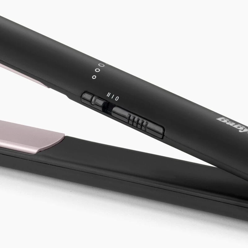 Sirgendusraud BaByliss CERAMIC 230 — Keraamilised plaadid, 2 kuumusastet, 1,8 m juhe, Must