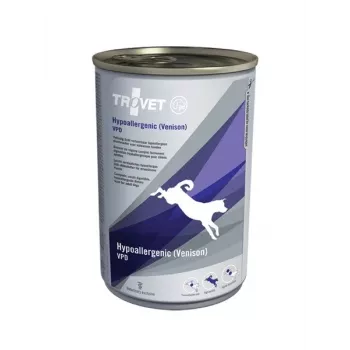 TROVET Hypoallergenic VPD hirvelihaga - märg koeratoit - 400 g