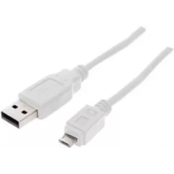 USB-kaabel ShiverPeaks BS77180-W 0,5m USB 2.0 Micro-USB B Valge