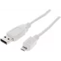 USB-kaabel ShiverPeaks BS77180-W 0,5m USB 2.0 Micro-USB B Valge