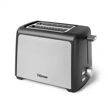 Tristar röster | BR-1058 | Võimsus 800 W | 2 pesa | Plastikust korpus | Hõbedane