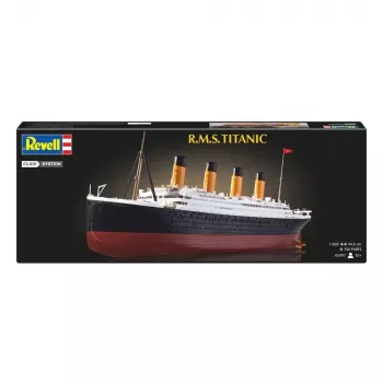 Plastist mudellaev RMS Titanic EC Mitmevärviline 1:600