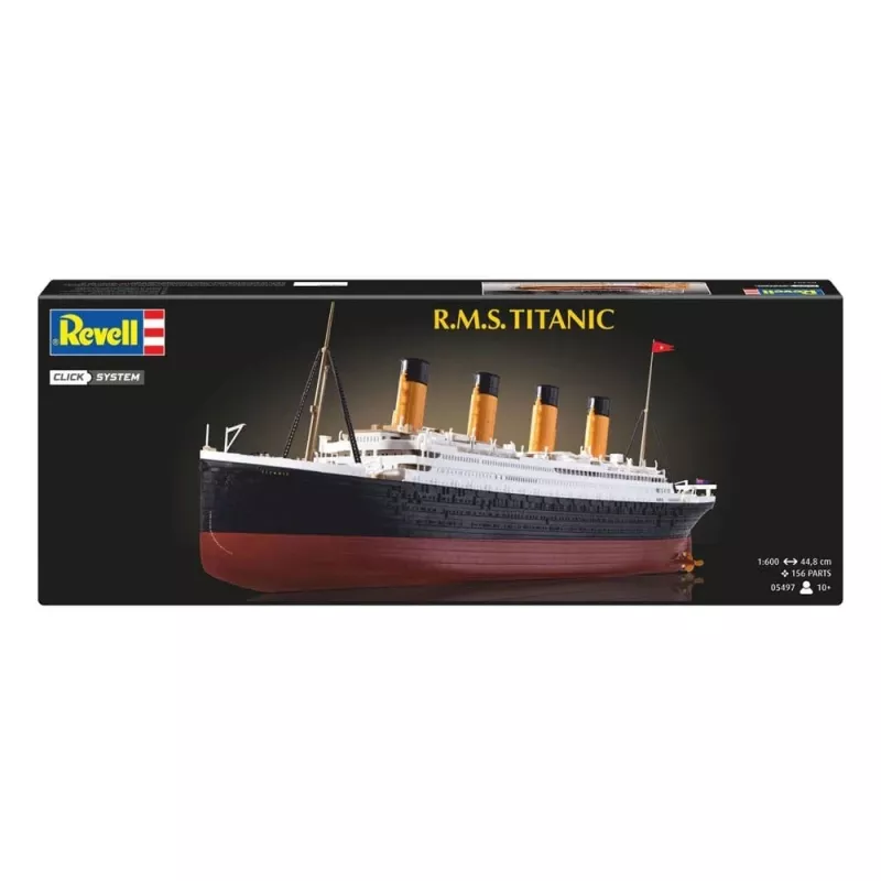 Plastist mudellaev RMS Titanic EC Mitmevärviline 1:600