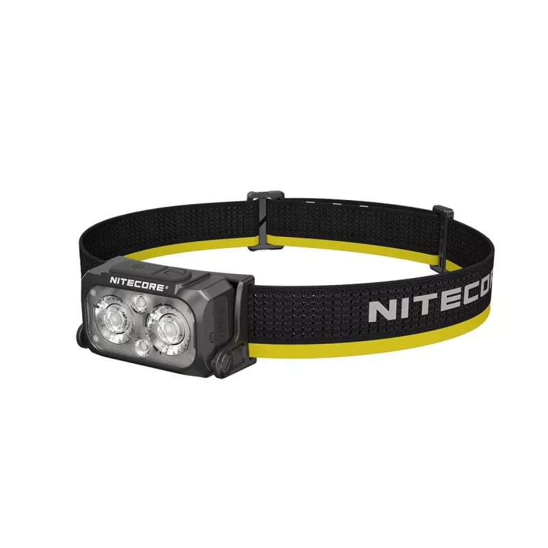 Pealamp Nitecore NU25 MCT — laetav pealamp, kuni 400 luumenit, kompaktne vabakäe valgustus