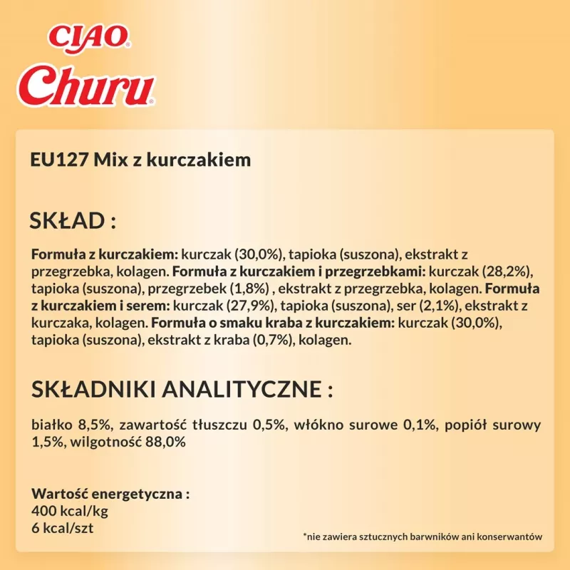 INABA Churu Variety box Chicken - kassimaius - 20 x 14g
