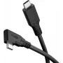 Goobay USB-C 90° kaabel 2 m must - 60 W 5 Gbit/s Power Delivery (79422)