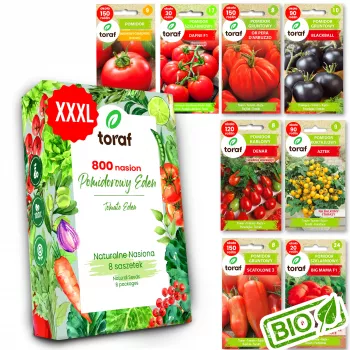 Toraf Tomato Seed Set Eden - 8 komplekti