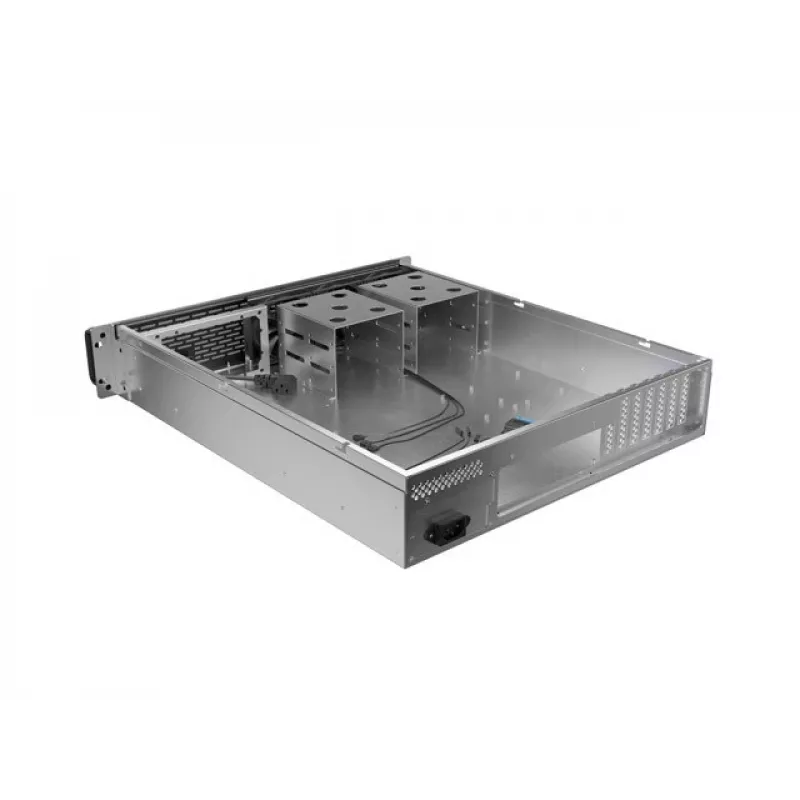 Rack Chassis Lanberg SC01-5202-12B 2U Must 3 ventilaatorit HDD+SSD