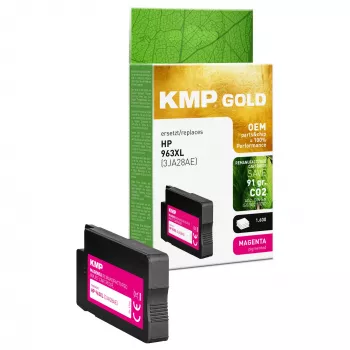 KMP GOLD HP 963XL (3JA28AE) magenta kassett