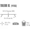 matkavoodi Toledo XL 44165, matkamadrats Hall