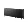 Kummut Cama Meble ETNA 2000×420×820 mm, must matt, puitlaastplaat
