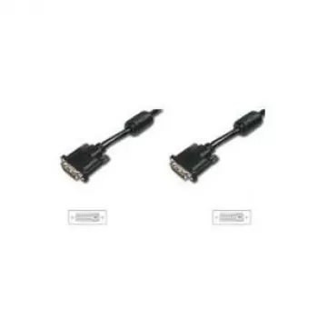 DVI-kaabel Digitus DK-320101-030-S 3,05 m DVI-D Must