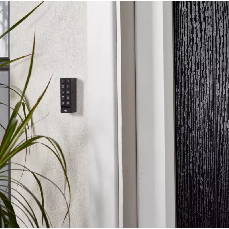 Yale 05/301000/BL numbriline klaviatuur Bluetooth must