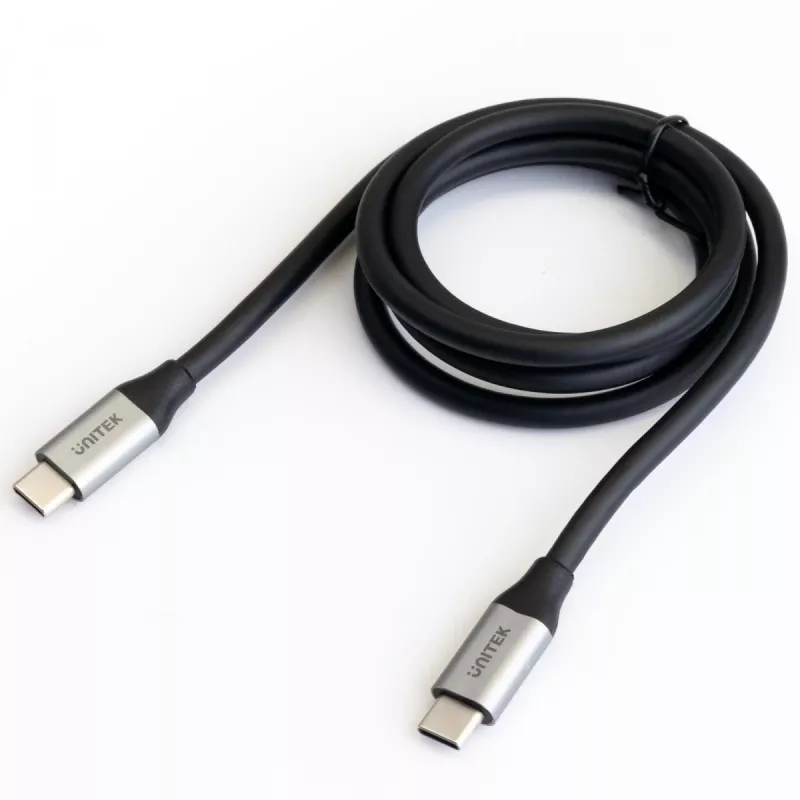 UNITEK C14091ABK USB-kaabel USB 3.2 Gen 2 2 m USB-C must