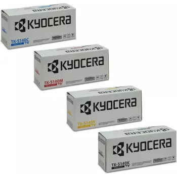 Toonerikassettide komplekt Kyocera TK-5140 — originaalne 4-värviline mitmikpakend