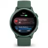 Nutikell GARMIN vívoactive 6 – spordikell, 42 mm alumiinium/polümeer korpus, AMOLED 1,2 tolli, GPS, 5 ATM, optiline pulss, SpO2, 8 GB, roheline