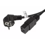 Toitekaabel CEE 7/7 - IEC 320 C19 16A VDE 1,8M must