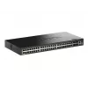 D-Link 52-pordiline Gigabit Stackable Smart hallatav lüliti 4 x 10G SFP+ pordiga