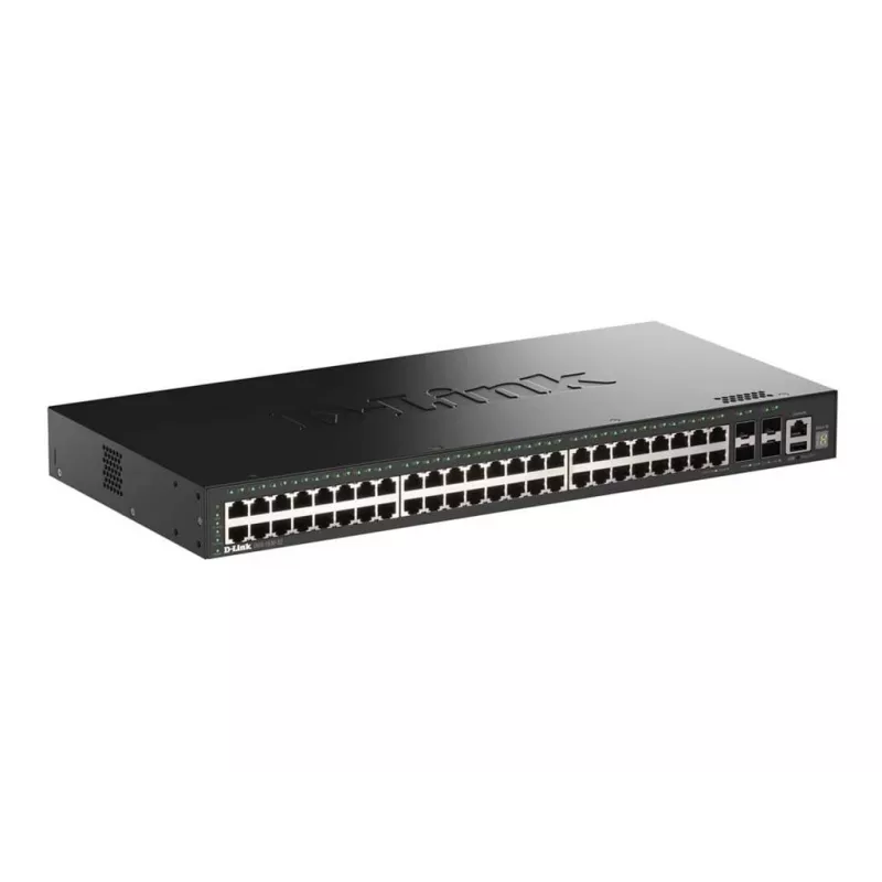 D-Link 52-pordiline Gigabit Stackable Smart hallatav lüliti 4 x 10G SFP+ pordiga