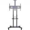 HAGOR HP Twin Stand HD - aluskäru - lameekraanile / AV-seadmetele - must - ekraani suurus: 140-213 cm (55-84) - kinnitusliides: kuni 800 x 500 mm (8210)