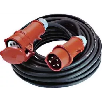Toitekaabel Bachmann 347.170 Must Punane 5 m