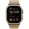 APPLE Watch Ultra 2 GPS + Cellular 49mm Natural Titanium korpus tanni Alpi aasaga - suur