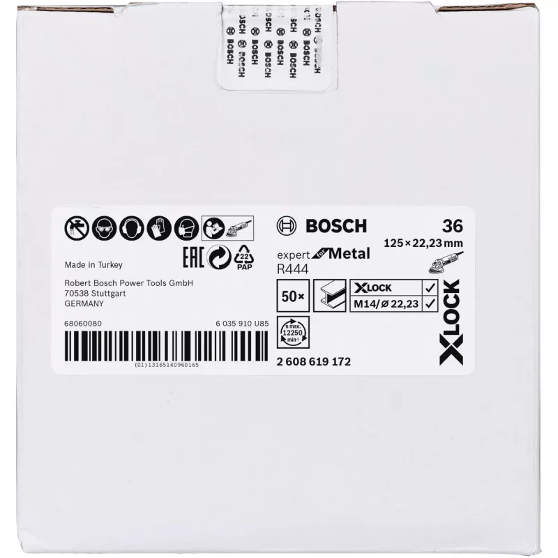 Bosch 2 608 619 172 nurklihvija tarvik Lihvimisketas