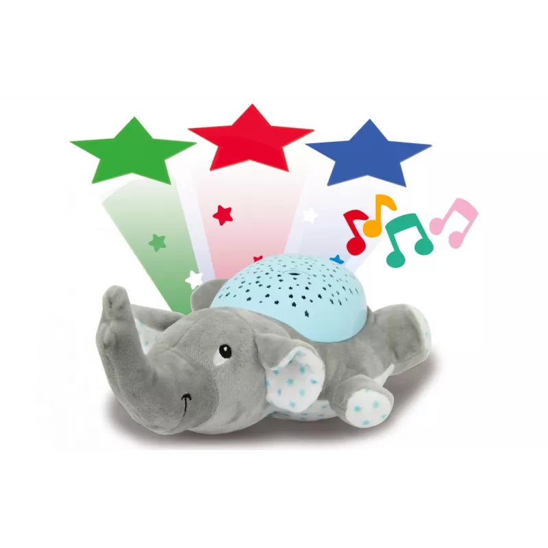 Jamara Dreamy Elephant beebi-öölamp sinine - hall (460432)