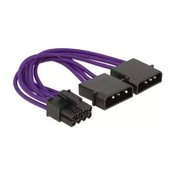 Sisemine toitekaabel DeLOCK 83705 0,15 m PCI-E 8-kontaktiline isane