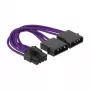 Sisemine toitekaabel DeLOCK 83705 0,15 m PCI-E 8-kontaktiline isane