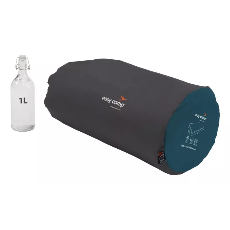 Topeltmadrats Easy Camp Skylark Double 5.0 — Polüester, 1200×1930×50 mm, Sinine