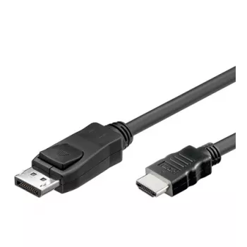 Kaabliadapter Alcasa DP-HDMI 2m DisplayPort HDMI tüüp A Must
