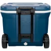 Coleman 50QT Xtreme Wheeled Cooler, sinine, plastik, polüuretaan (PU), must, 47 l, 113 kg
