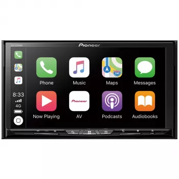 AVH-Z9200DAB, must, 2 DIN, 50 W, 4.0 kanalit, 50 W, CD, CD-R, CD-RW, DVD, DVD-