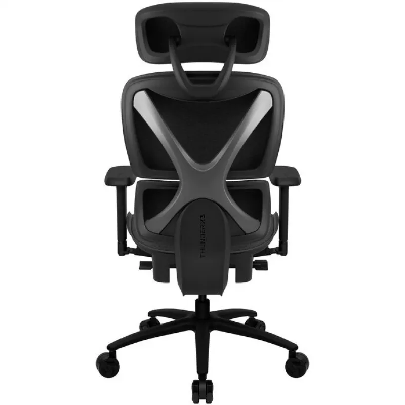Kontoritool Thunder X3 XTC Ergonomic Loft Dark G — kõrge seljatugi, reguleeritavad käetoed