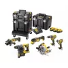 DeWalt DCK685P3T 18V akutööriistakomplekt — 3×5,0 Ah aku, DCH273 puurvasar, nurklihvija, kohver