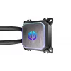 Vedelikjahutuskomplekt ENDORFY Navis F360 ARGB Must — 360 mm radiaator, 3x 120×25 mm ventilaatorit, 250–1800 p/min, pump 1600–2600 p/min, LGA 1700/AM5/AM4 tugi