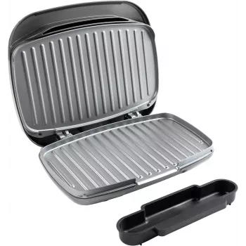 Kompaktne elektrigrill Petra PT4366GRYDEKFDIR mittenakkuva pinnaga