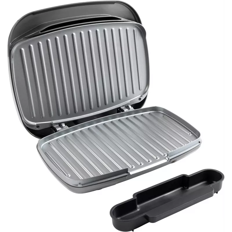 Kompaktne elektrigrill Petra PT4366GRYDEKFDIR mittenakkuva pinnaga