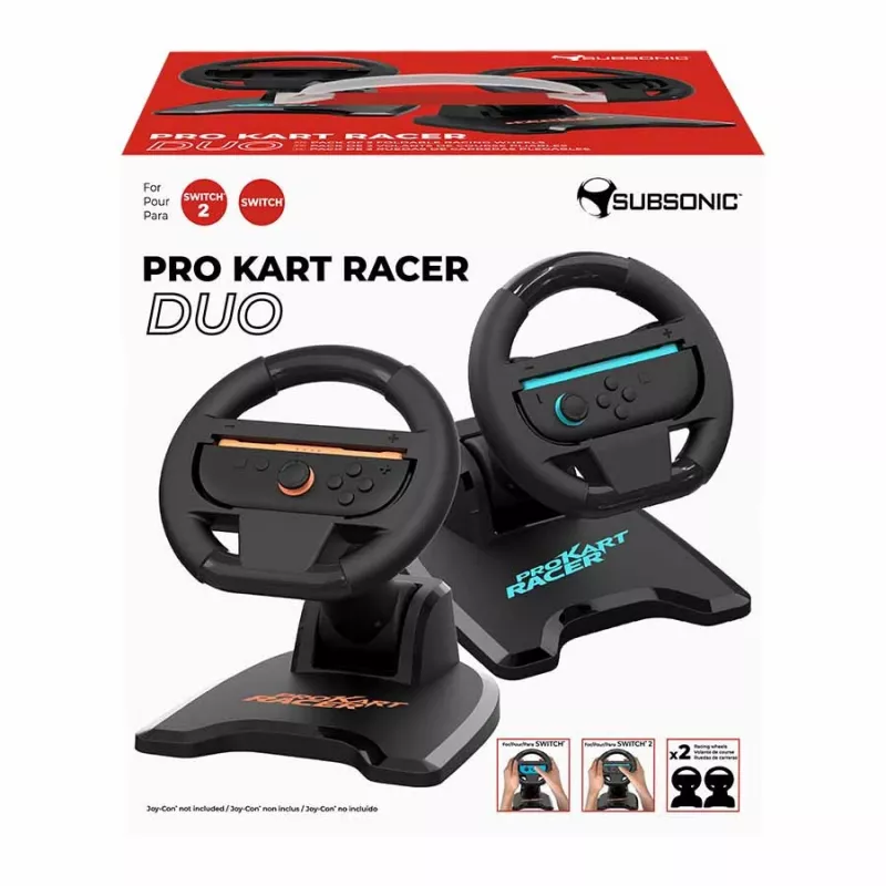 Rool SUBSONIC SA5727-2 Pro Kart Racer Duo Nintendo Switchile kahe kontrolleri toega