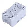 Termostaat Alantec KTS, pöörlev juhtimine, IP20, plastkorpus, hall, -45–70 °C, 60×33×43 mm
