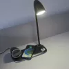 Lauavalgusti Tellur TLL151361 juhtmevaba Qi-laadija ja Bluetooth-kõlariga, reguleeritav valgustus