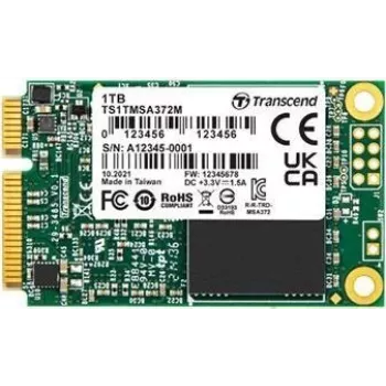 Transcend MSA372M - SSD - 16 GB - sisemine - mSATA - SATA 6Gb/s