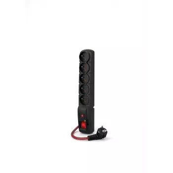 ACAR F5 POWER Must 5 pistikupesa(t) 230 V 10 m