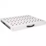 Rack shelf ROLINE 26.21.0275 — 1U pull-out 25 kg, 35 cm depth, gray