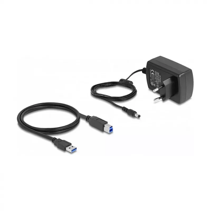 DeLOCK USB kahekordne dokkimisjaam 2 x SATA HDD SSD kloonimisfunktsiooniga ja kaardilugejaga
