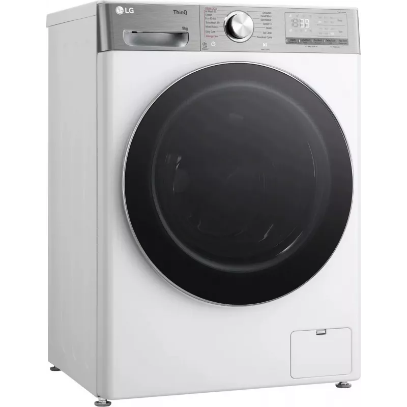 LG F2WR909P3W pesumasin, 9kg, 47,5cm, 1200 p/min