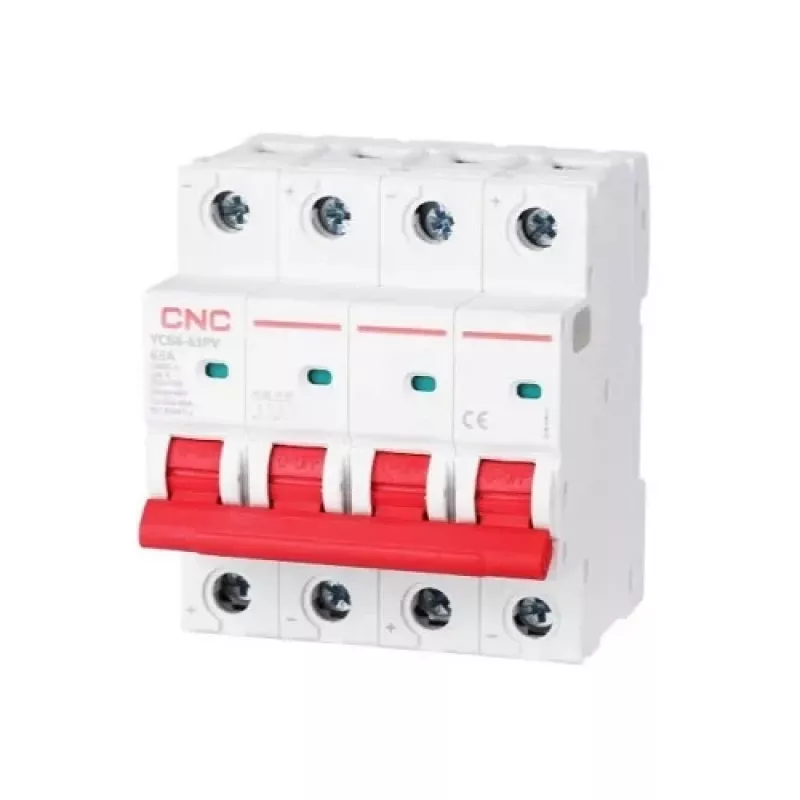 Miniature Circuit Breaker HiSmart NV821679 4-pole 63 A 1000 V DC