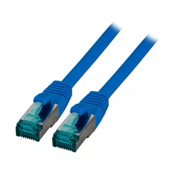 EFB-Elektronik RJ45 paigakaabel Cat.6A S/FTP LSZH sinine 0,25m Tootja: EFB Elektronik (MK6001.0,25BL)