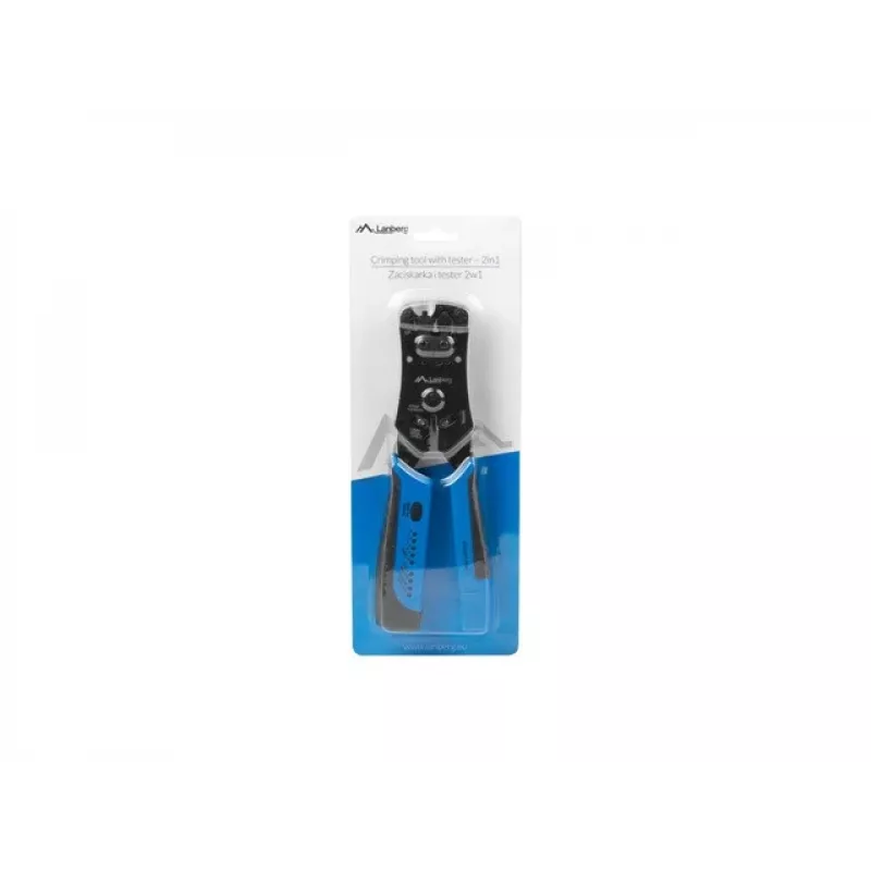 Lanberg NT-0203 kaabli pressimistangid Kaabli pressimistööriist Must, Sinine